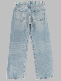 Maison Margiela Women's Jeans Gamba Dritta Blue
