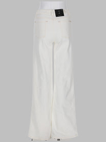 7 For All Mankind Women's Jeans Vita Alta White