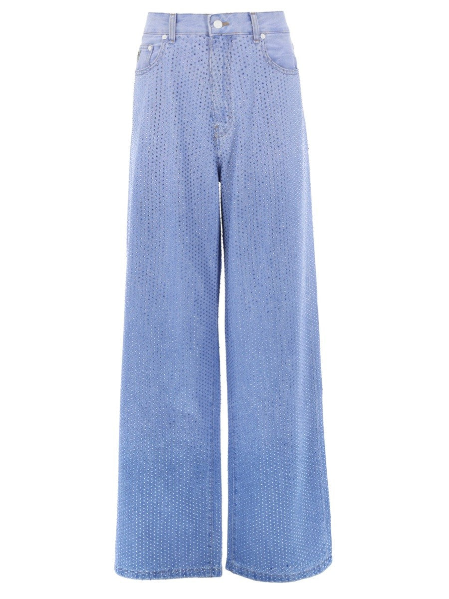 Lois Jeans Women's Jeans Asha Con Strass Blue