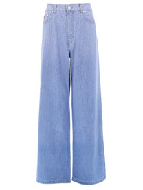 Lois Jeans Women's Jeans Asha Con Strass Blue