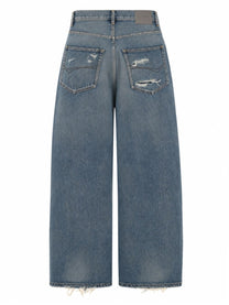 Balenciaga Men's Jeans Baggy in Denim Blue