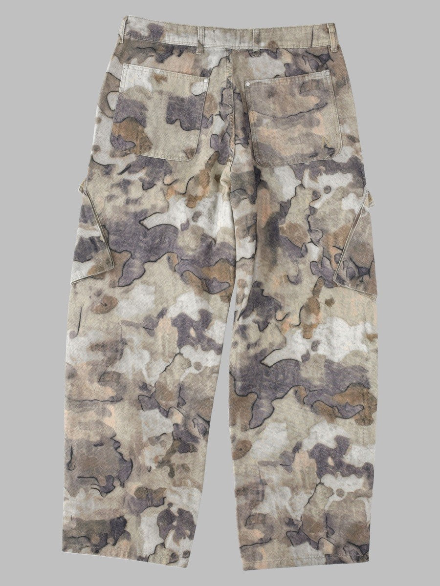 Represent Men's Cotton Jeans Cargo Green, view 2