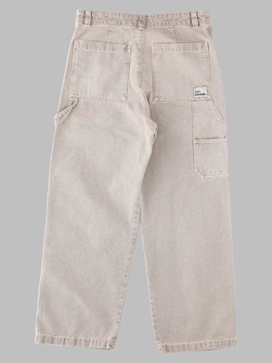 A.P.C Men's Jeans Carpenter Beige, view 2