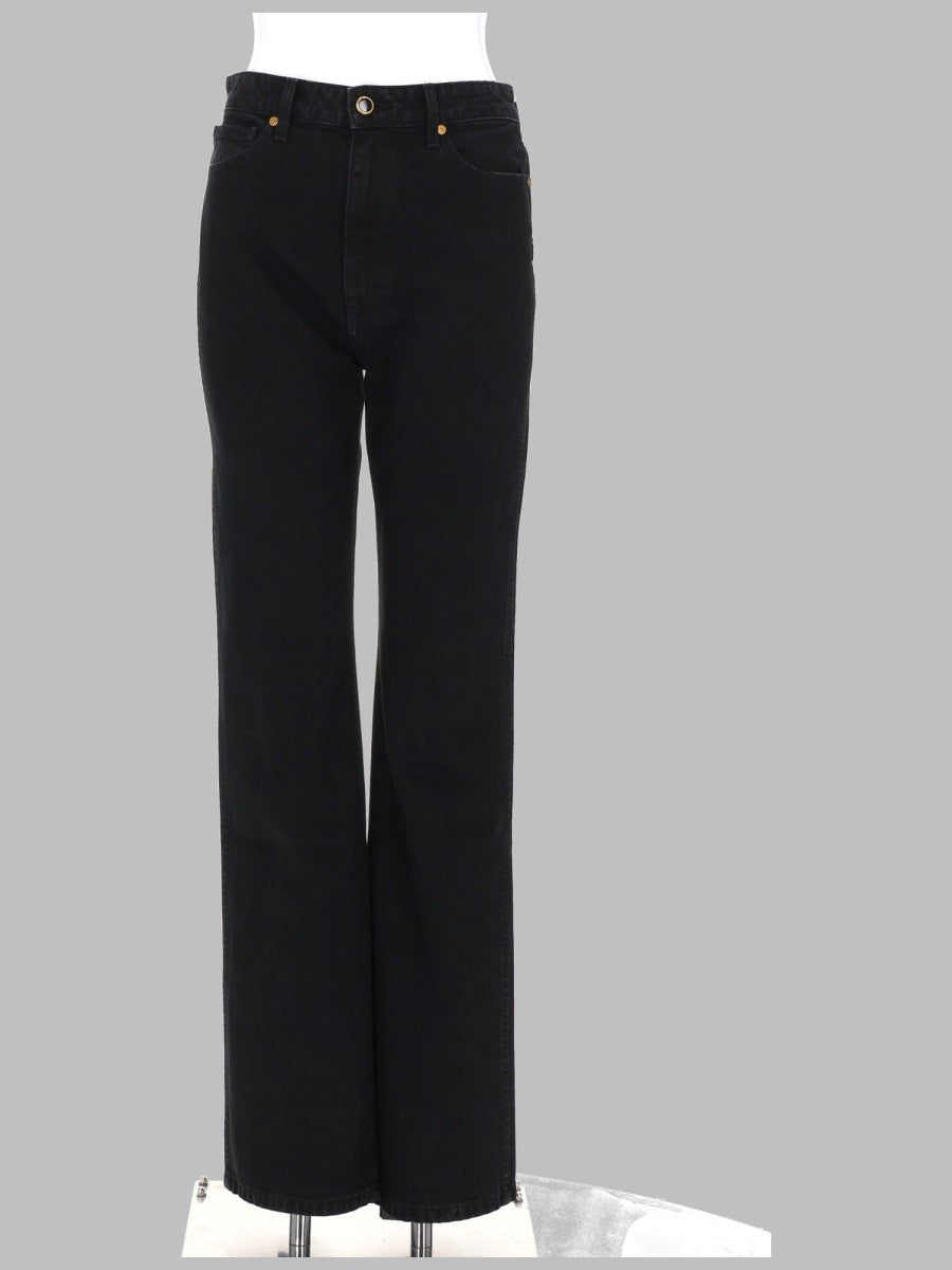 Khaite Women's Jeans Danielle Black