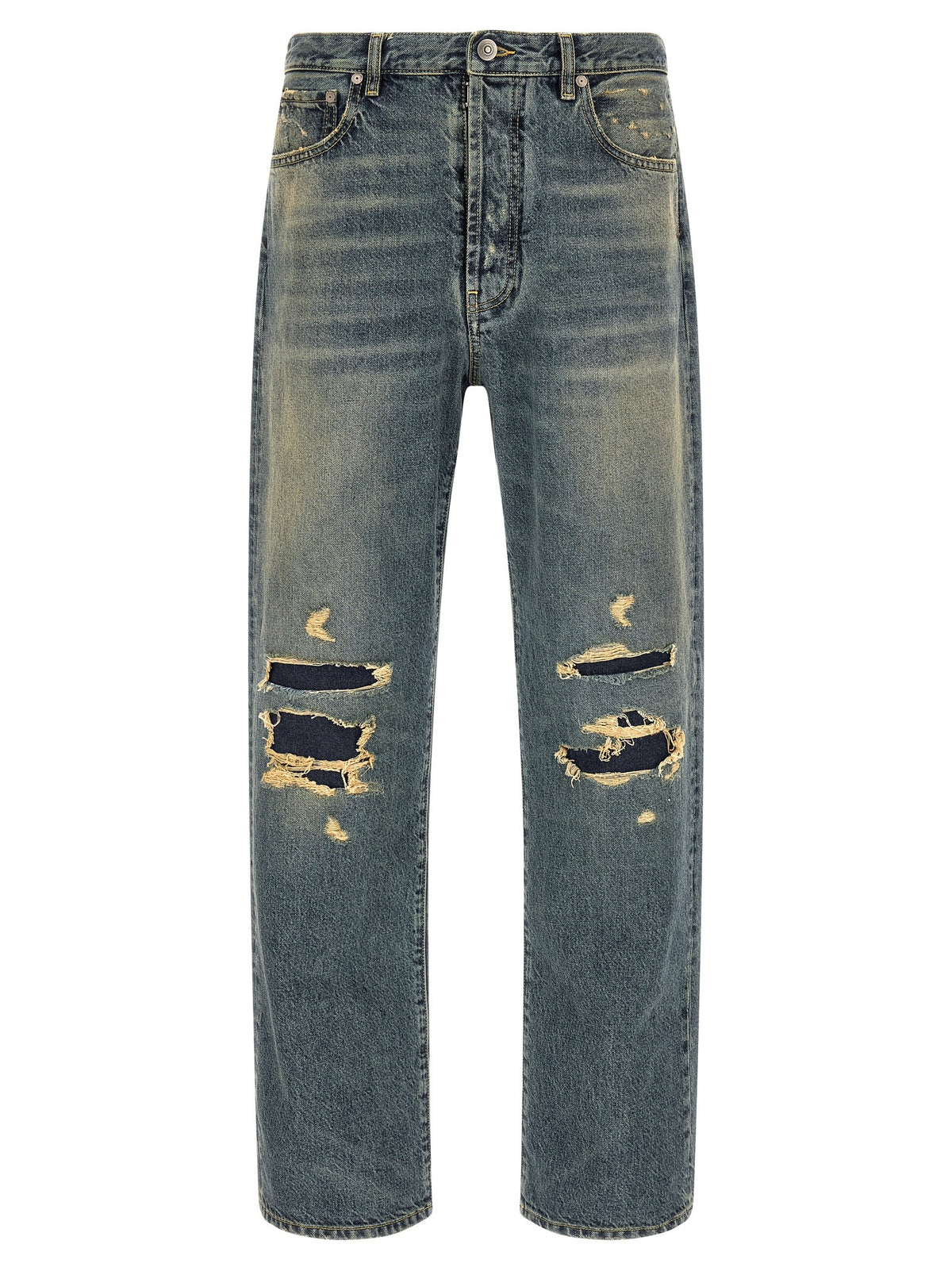 Maison Margiela Jeans Distressed Blue