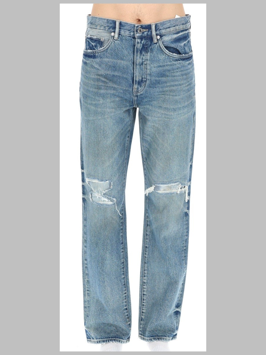 Purple Brand Men's Jeans in Denim DI Cotone Blue