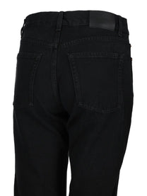 Saint Laurent Women's Jeans in Denim Di Cotone Black