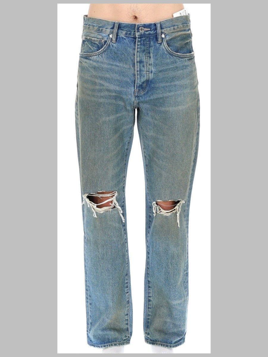 Purple Brand Men's Jeans in Denim DI Cotone Blue