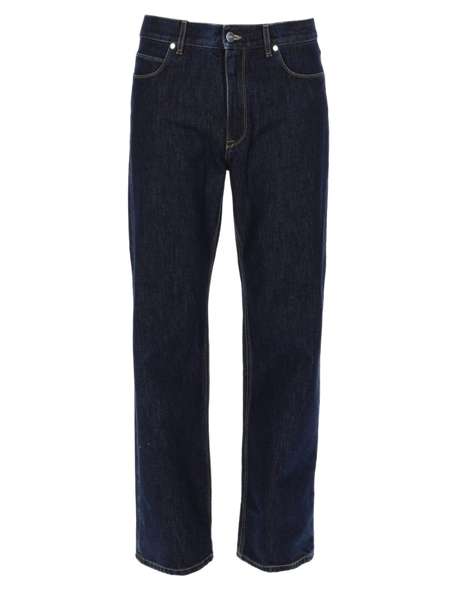 Fendi Men's Jeans Lunghi Blue