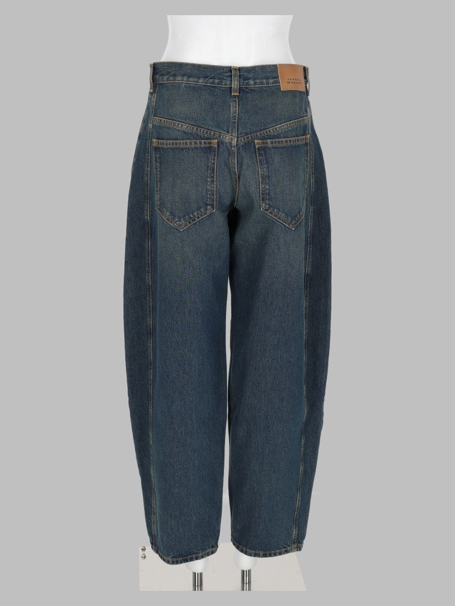 ISABEL MARANT Women's Jeans Oriane Blue
