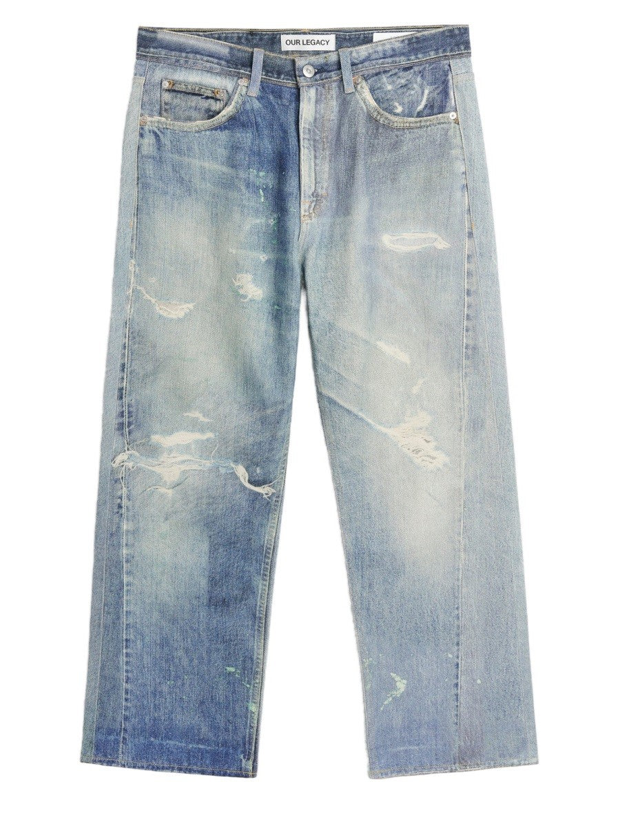 Our Legacy Men's Jeans Third Cut Blue