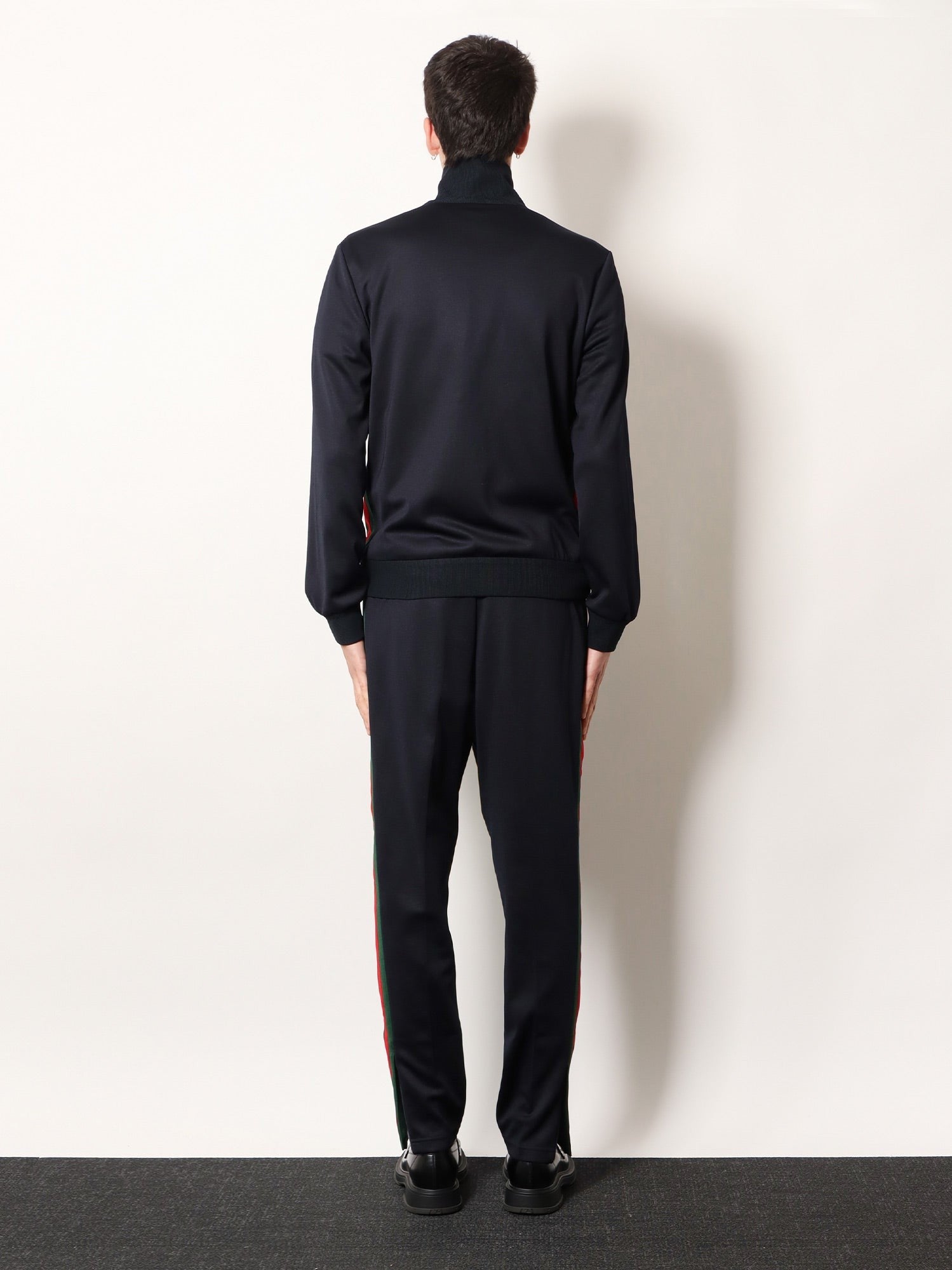 Gucci Men's Nastro Web Sweatshirt Blue