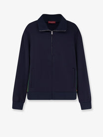Gucci Men's Nastro Web Sweatshirt Blue