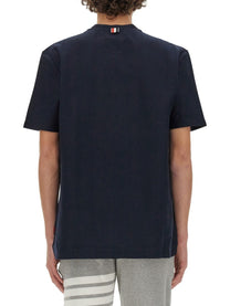Thom Browne Men's Jersey Shirt Blue, view 3