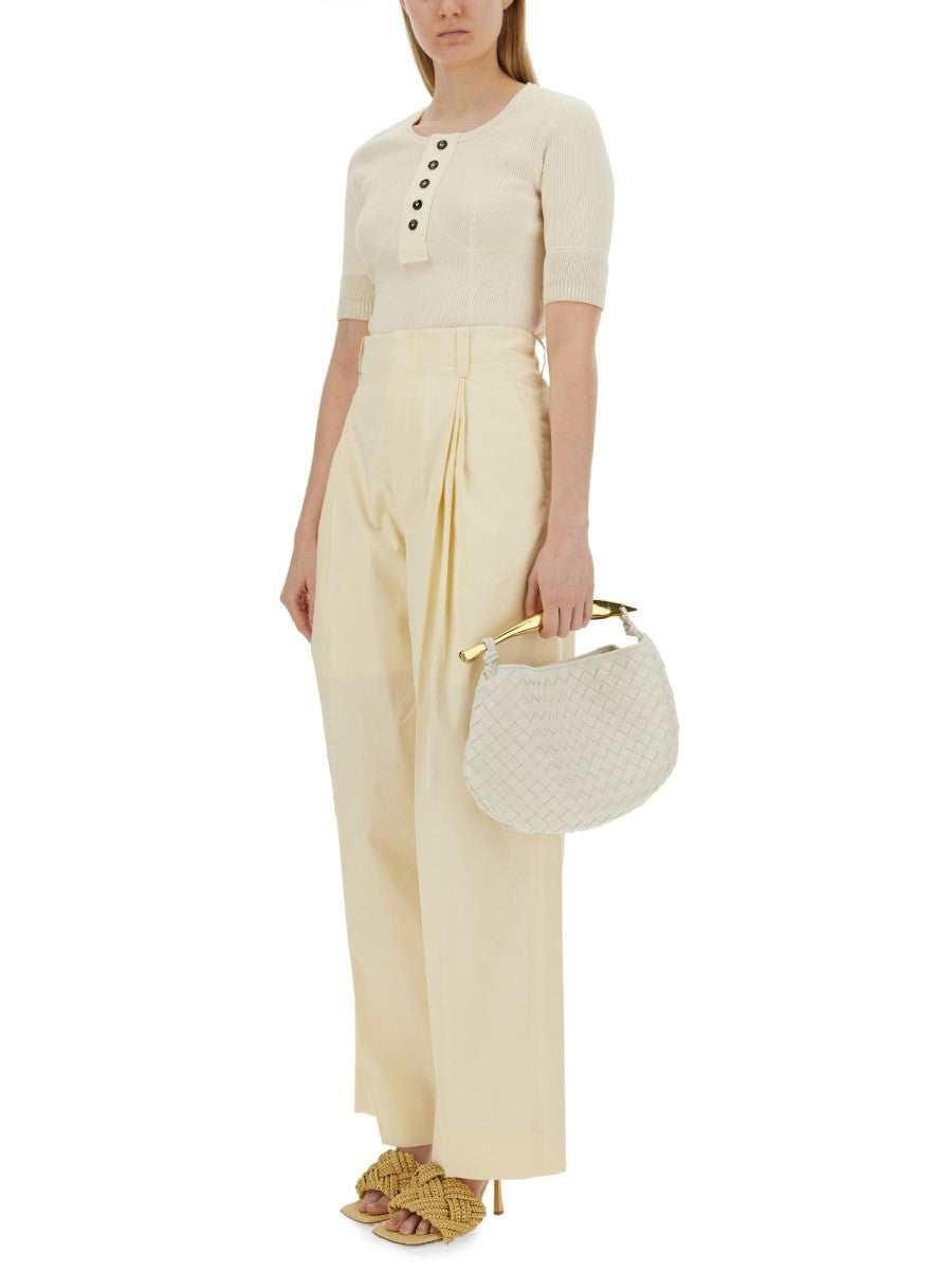 Bottega Veneta Women's Jersey Shirt White