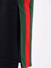 Gucci Men's Nastro Web Joggers Blue