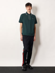Gucci Men's Nastro Web Joggers Blue