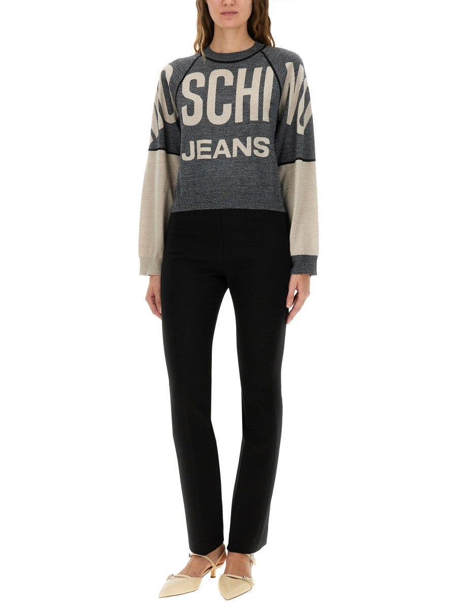 Moschino Jeans Women's Jersey Grey