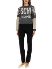 Moschino Jeans Women's Jersey Grey