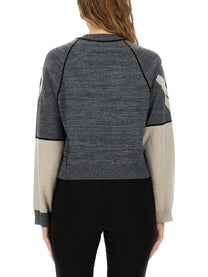 Moschino Jeans Women's Jersey Grey