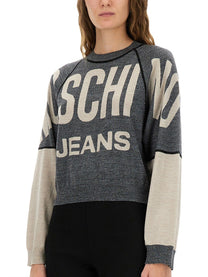 Moschino Jeans Women's Jersey Grey