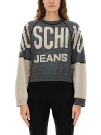 Moschino Jeans Women's Jersey Grey