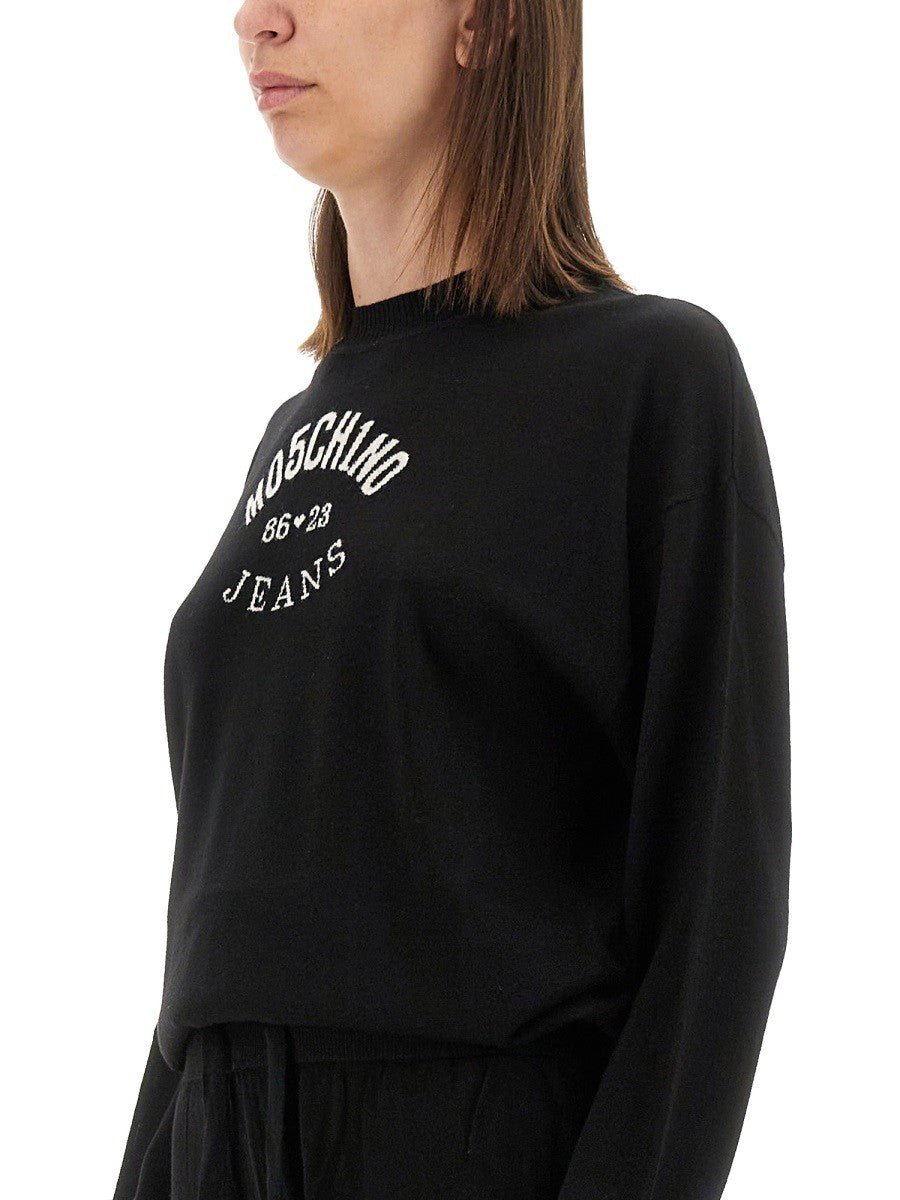 Moschino Jeans Women's Jersey Black