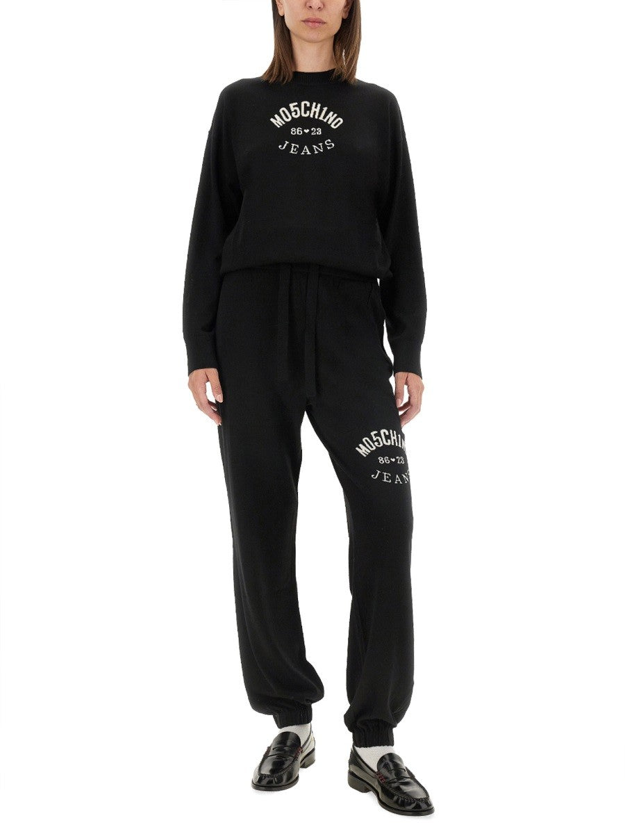 Moschino Jeans Women's Jersey Black