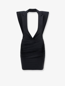 Amazuìn Women's Jess Stretch Jersey Mini Dress Black