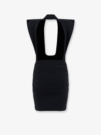 Amazuìn Women's Jess Stretch Jersey Mini Dress Black