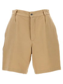Fortela Jillian Bermuda Shorts Beige