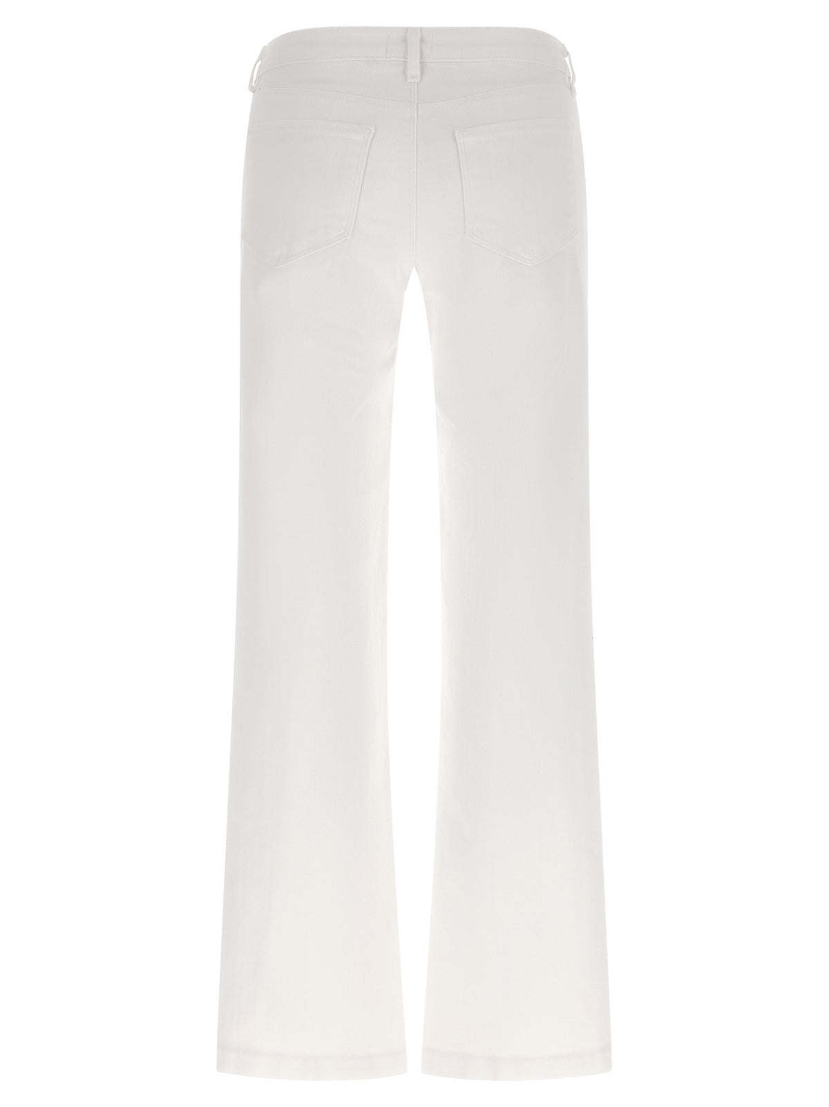 L'AGENCE Joanne Jeans White