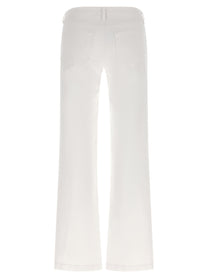 L'AGENCE Joanne Jeans White