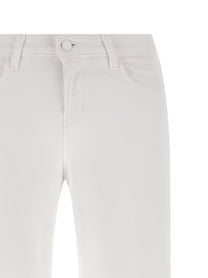 L'AGENCE Joanne Jeans White