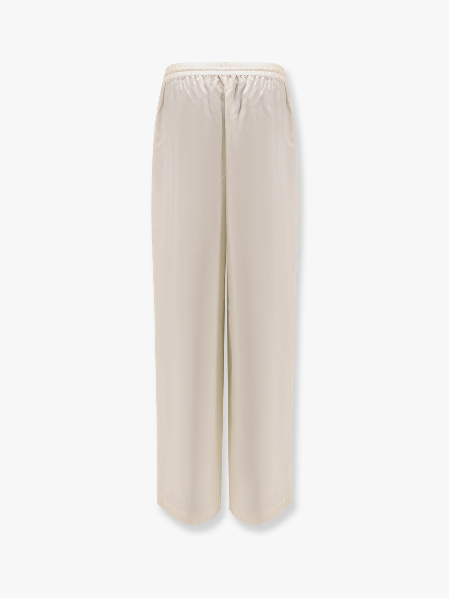 Rohe Women's Jogger Silk Trousers White