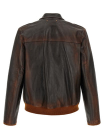 Golden Goose Journey Bomber Jacket Brown, view 2