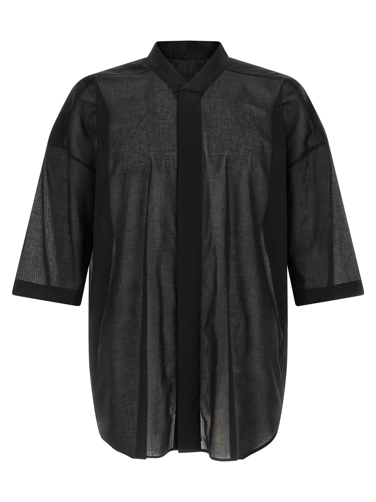 Rick Owens Jumbo Faun Shirt Black