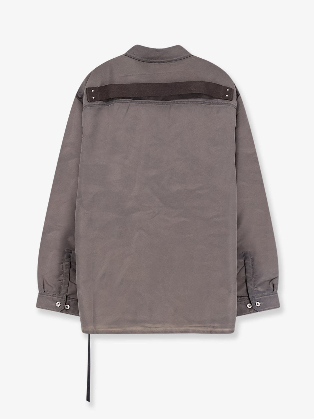 DRKSHDW Men's Jumbo Padded Outershirt Jacket Shirt Grey
