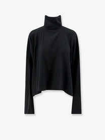 Rick Owens Women's Jumbo Tabard Alpaca and Wool Blend Top Black