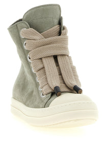 Rick Owens Jumbolace Sneaks Sneakers Green