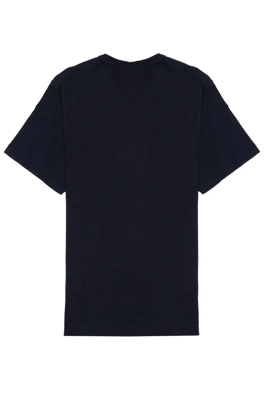 Jw anderson men’s shirt con blue black short-sleeved crew neck t-shirt made of soft cotton for casual wear