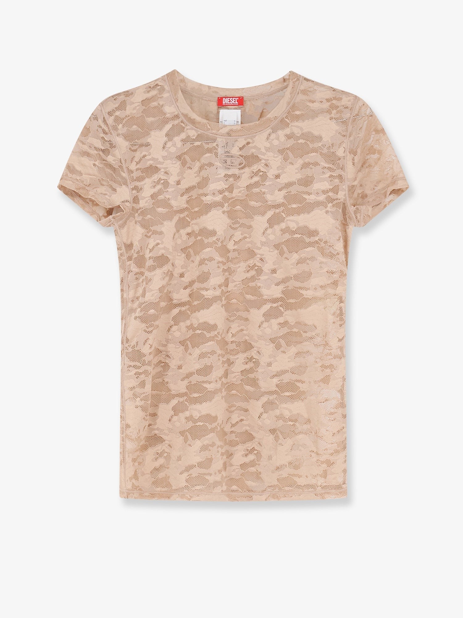Diesel Women's Kasia Utlt Lace Shirt Pink