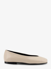 Alohas Women's Katia Leather Ballerinas White