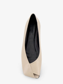 Alohas Women's Katia Leather Ballerinas White