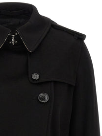 Burberry Kensington Trench Coat Black