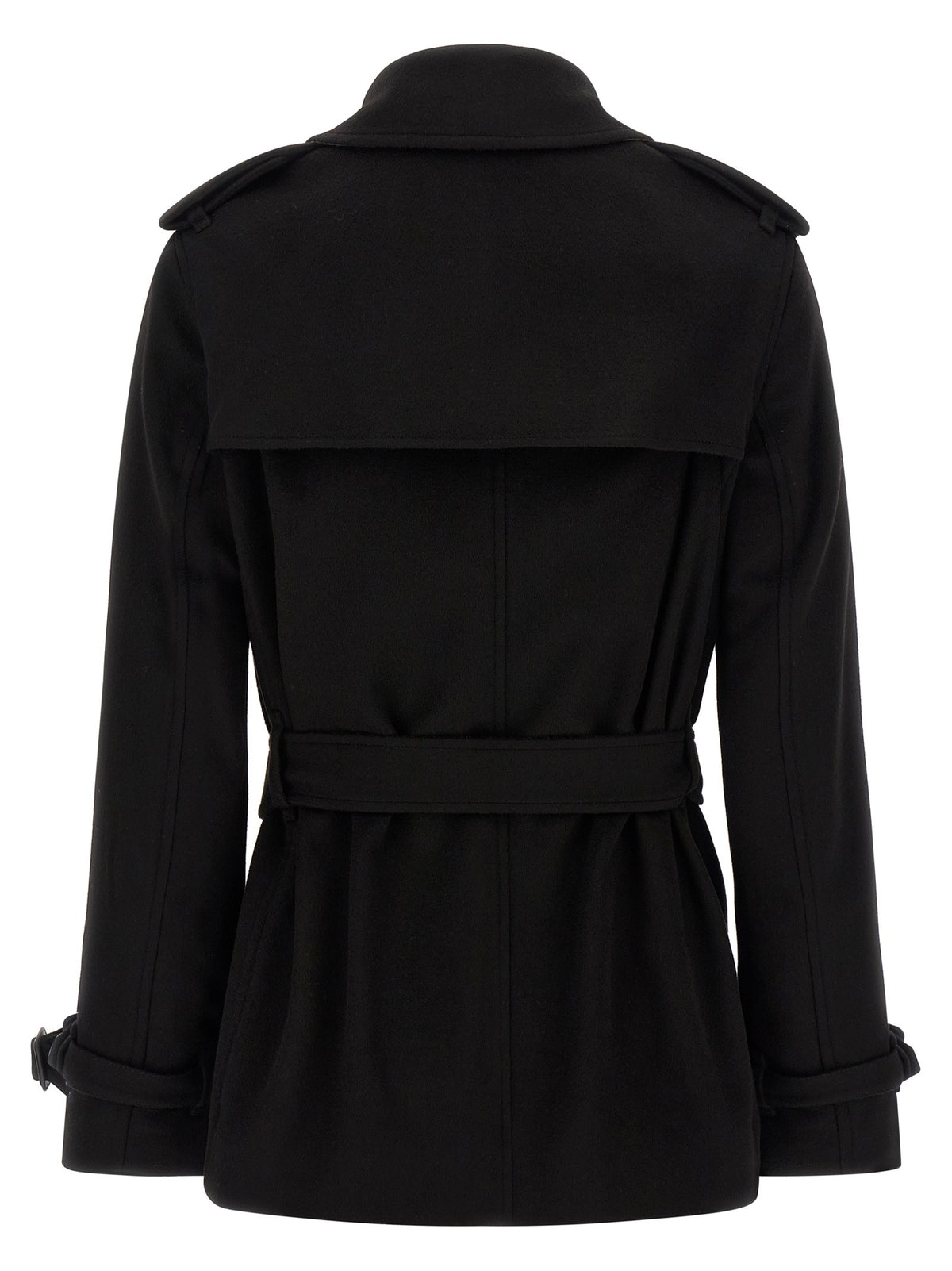 Burberry Kensington Trench Coat Black