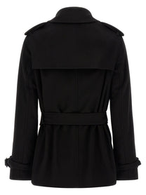 Burberry Kensington Trench Coat Black