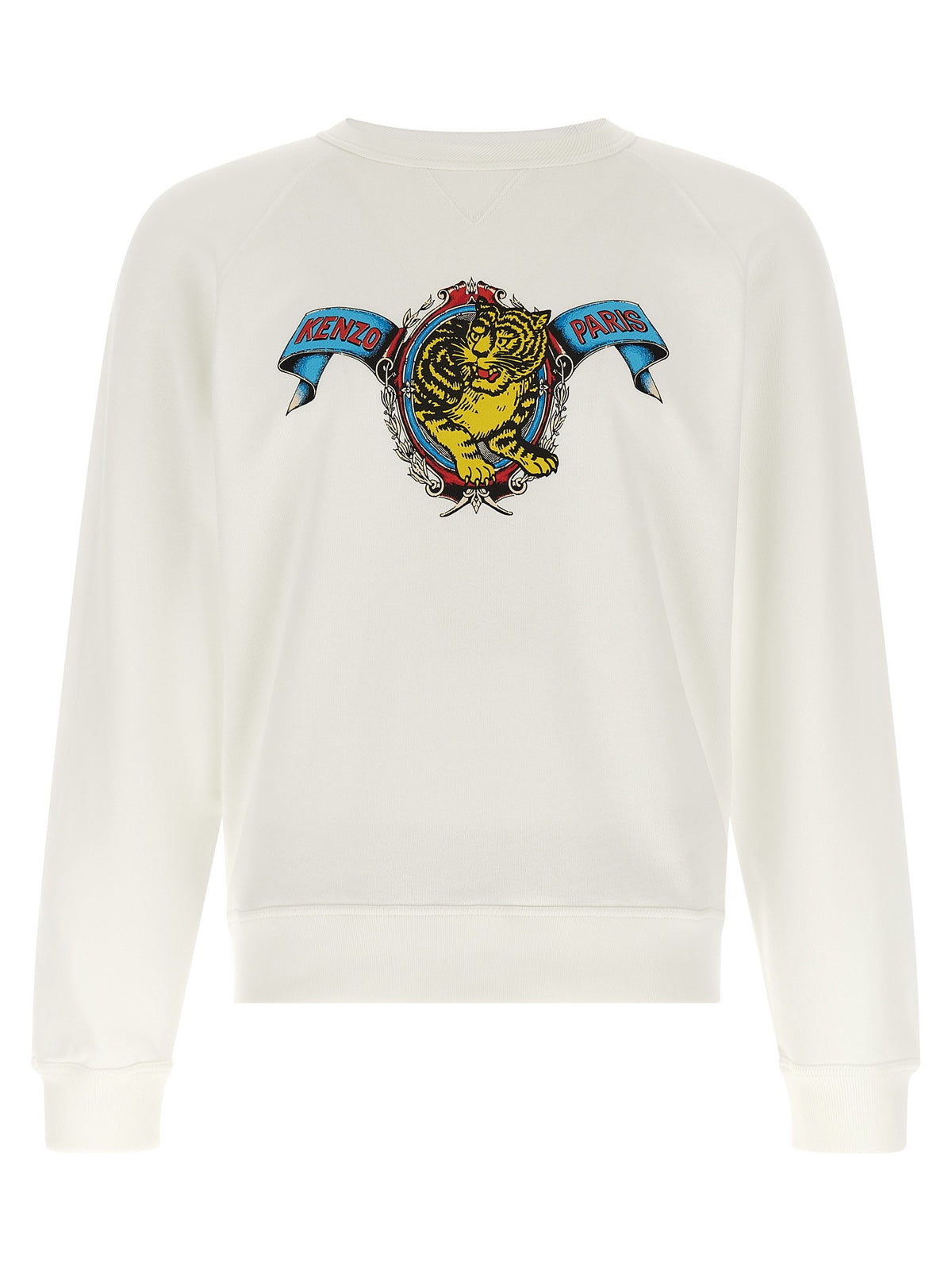 Kenzo Kenzo Jumping Tiger Sweatshirt White