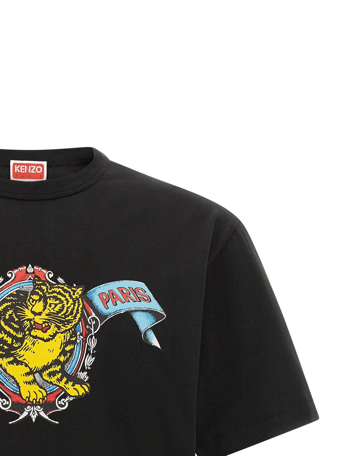 Kenzo Kenzo Jumping Tiger Shirt Black