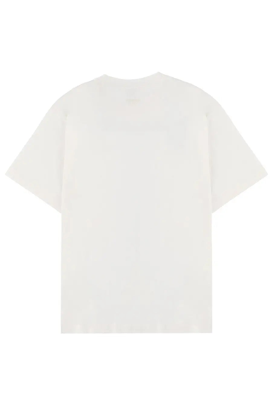 Kenzo men’s white cotton t-shirt with relaxed fit and short sleeves perfect for casual wear